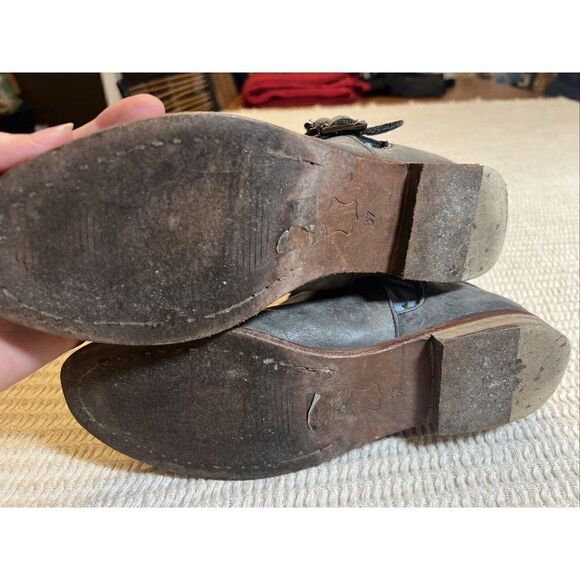 Free People Shoes Free People Braeburn Distressed Ankle Booties 37 US 6.5 - Picture 11 of 12